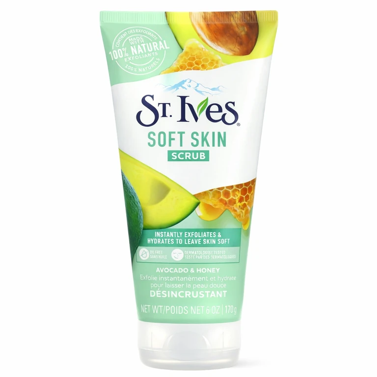 St. Ives Face Scrub 170 g (6 oz) - Avocado & Honey